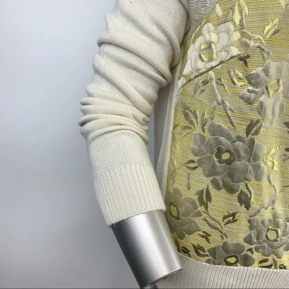 HWR Gold Leaf Pullover Sweater Small - Picture 6 of 8